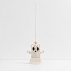 CouldNook Halloween Keychain Charm - Beaded Loops and Rope Motifs