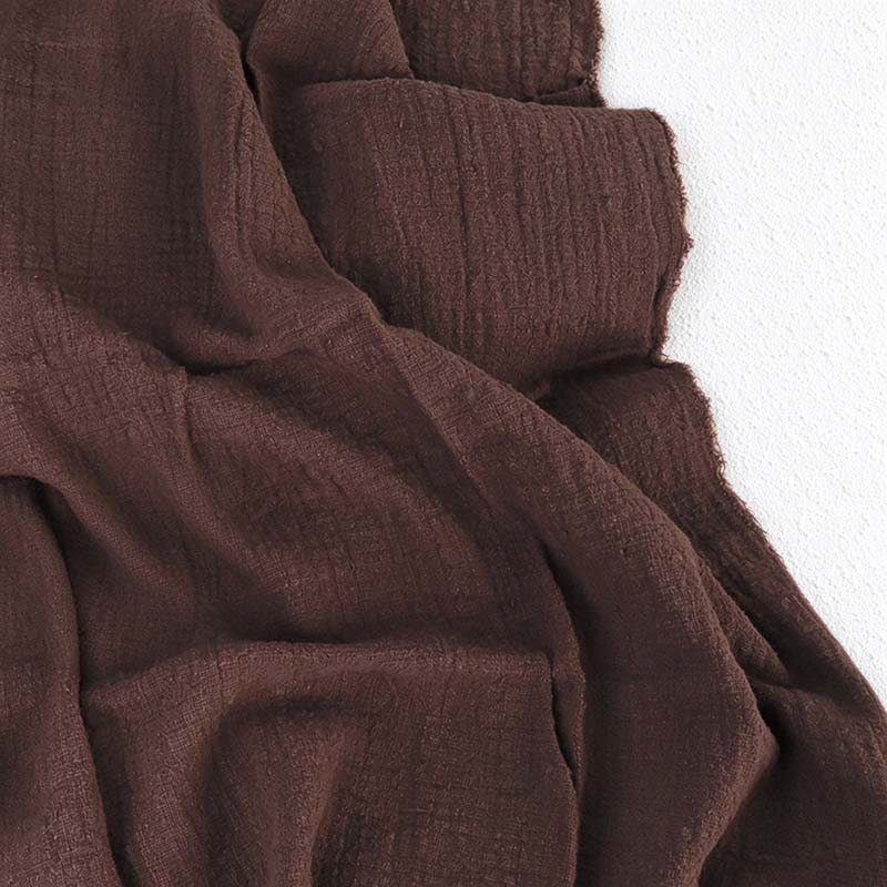 CouldNook Textured Table Cloth - Solid Colors and Soft Frayed Edges