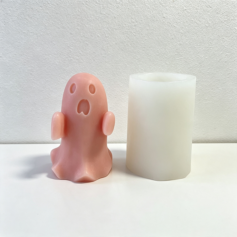 CouldNook Halloween Ghost Mold‑Silicone Candle Making Mold