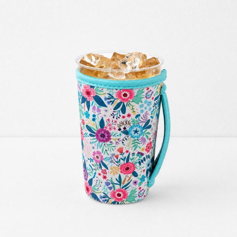 CouldNook Neoprene Cup Carrier - Patterned Body and Side Strap