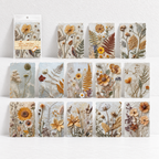 CouldNook Embossed Botanical Paper - Six Floral Color Stories