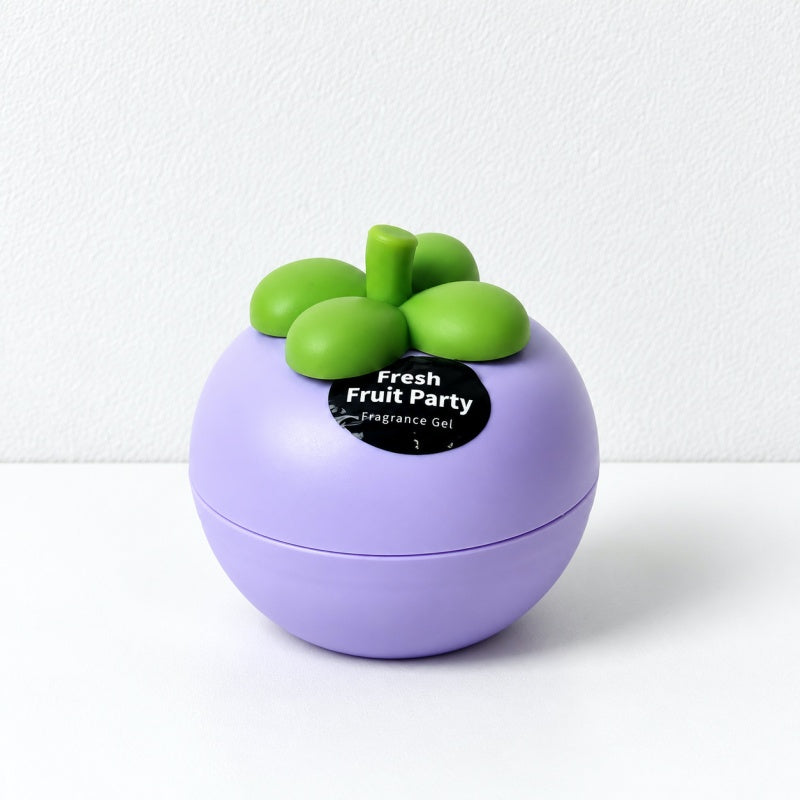 CouldNook Mangosteen Gel Air Freshener - Purple Fruit Shape