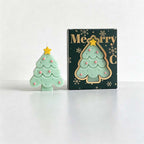 CouldNook Christmas Tree Scented Candle - Scalloped Branches And Star Topper