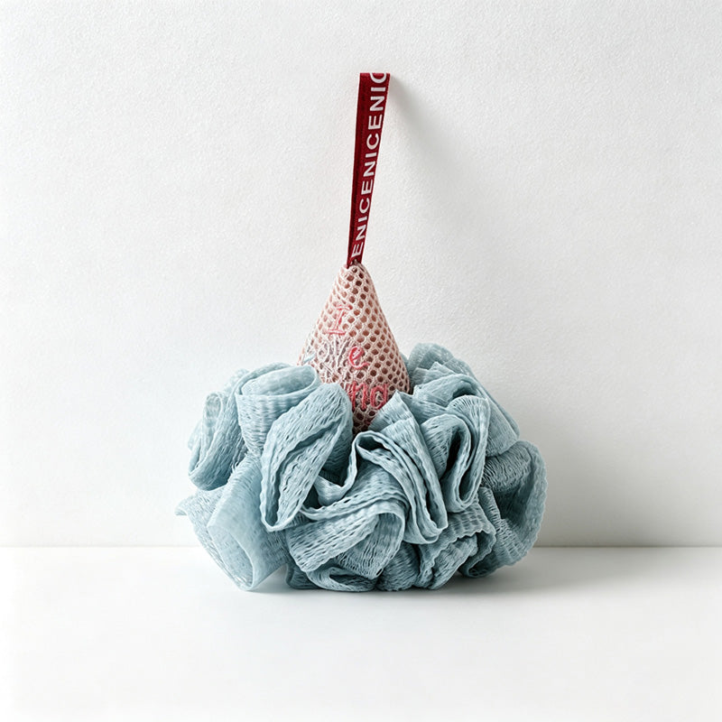 CouldNook Ice Cream Bath Sponge Ball - Cute Shower Accessory
