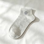 CouldNook Bow Bear Crew Socks 5PCS Set - Sweet Drawer Accent