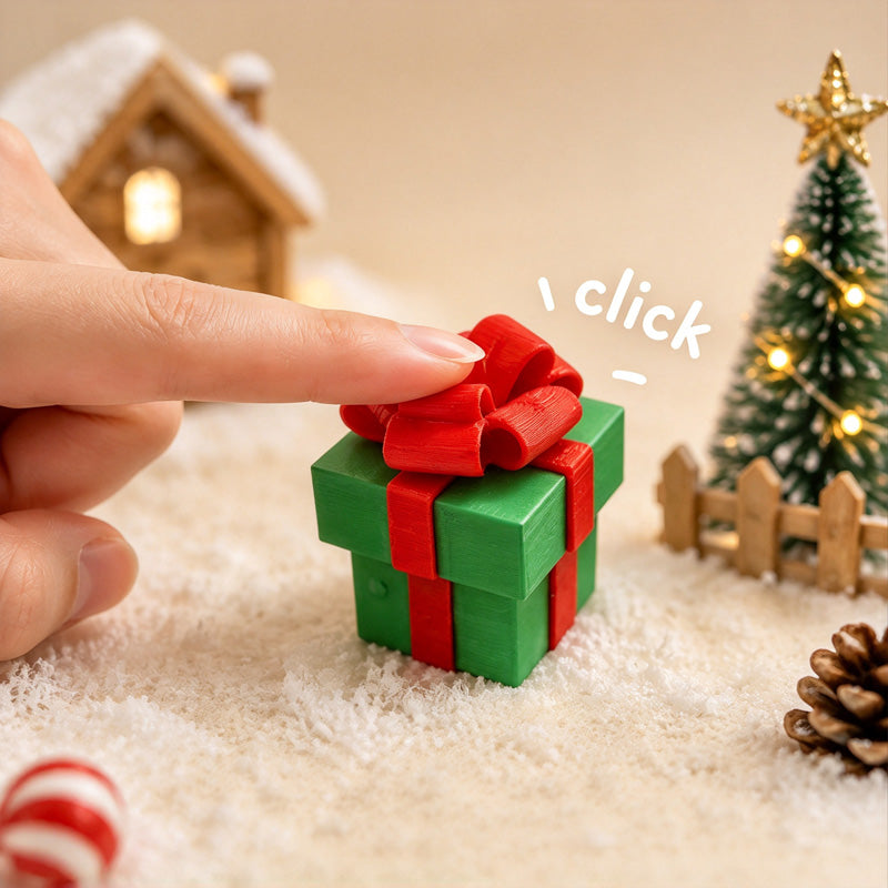 CouldNook Christmas Clicker Toy - Tree or Gift