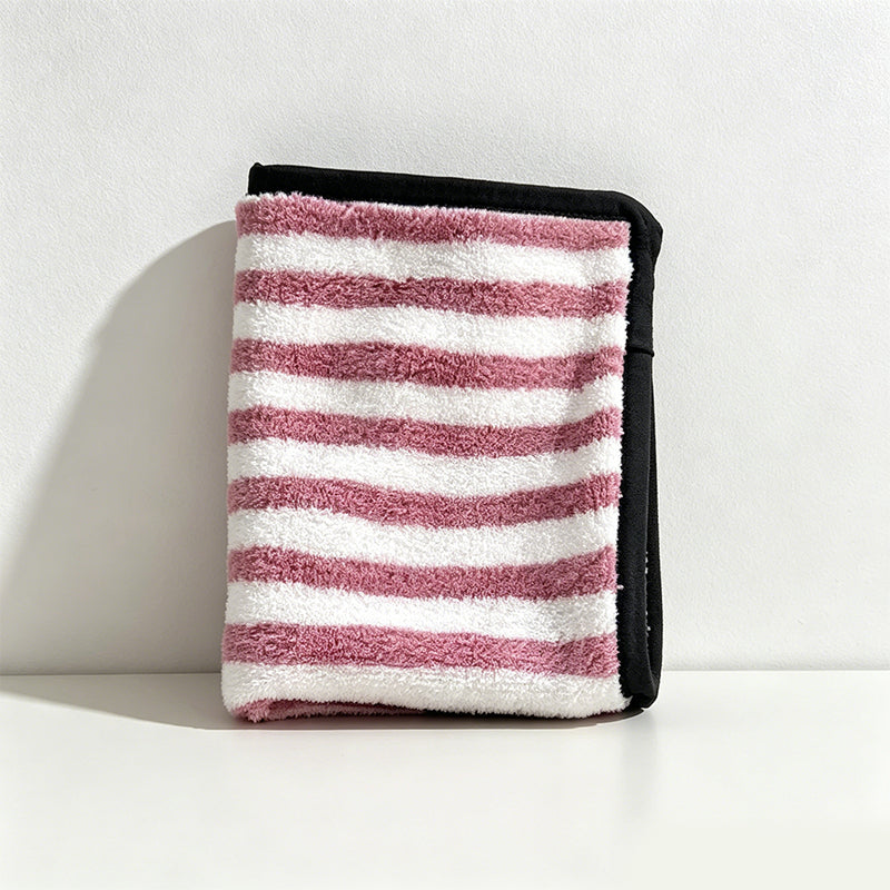 CouldNook Coral Fleece Hanging Hand Towel - Absorbent Kitchen Hand Cloth