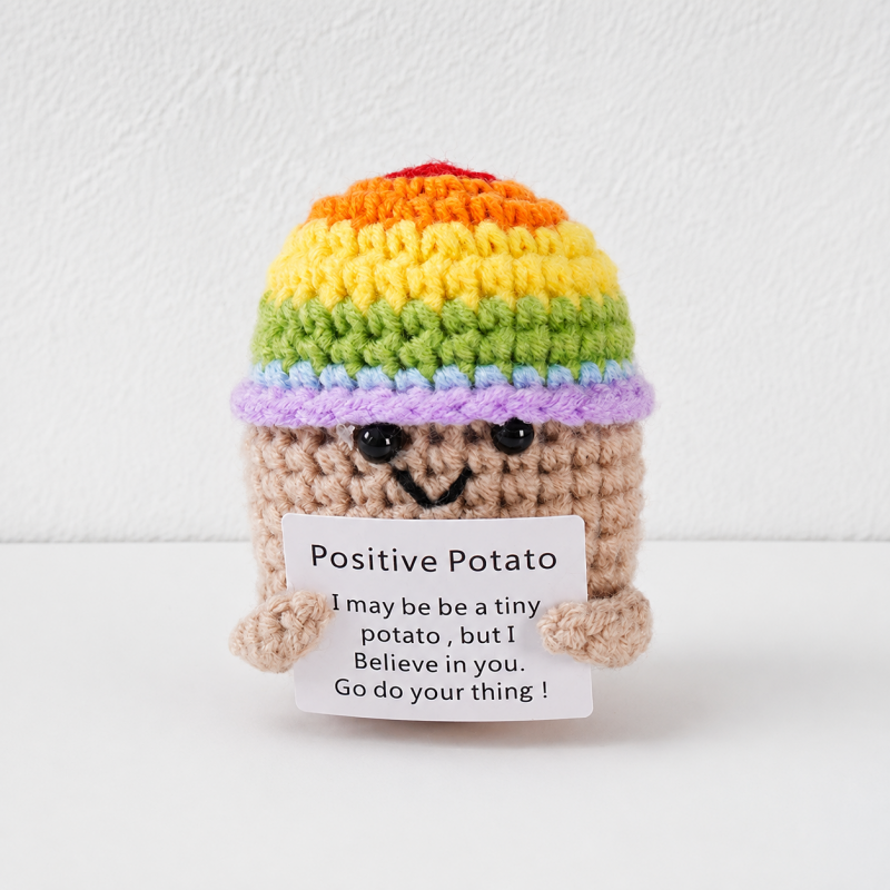 CouldNook Rounded Potato Message Figure - Assorted Seasonal Accessories