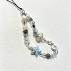 CloudNook Ocean Starfish Phone Charm‑Coastal Beaded Wrist Strap