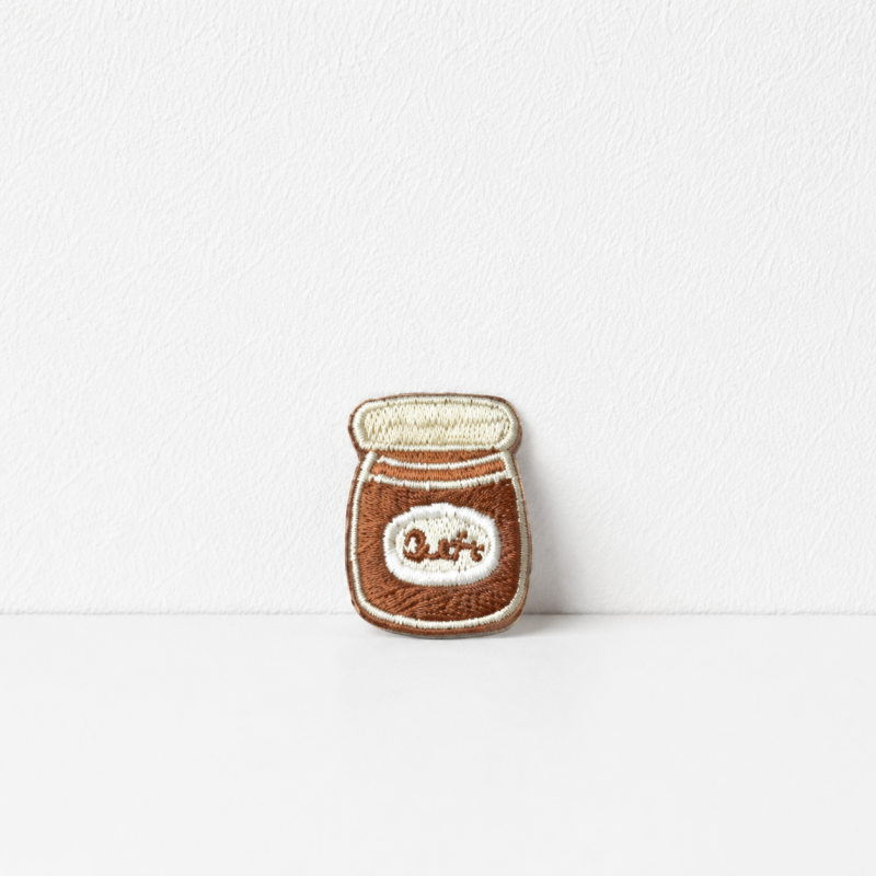 CouldNook Coffee Bakery Embroidered Patch - Iron-On Food Motifs
