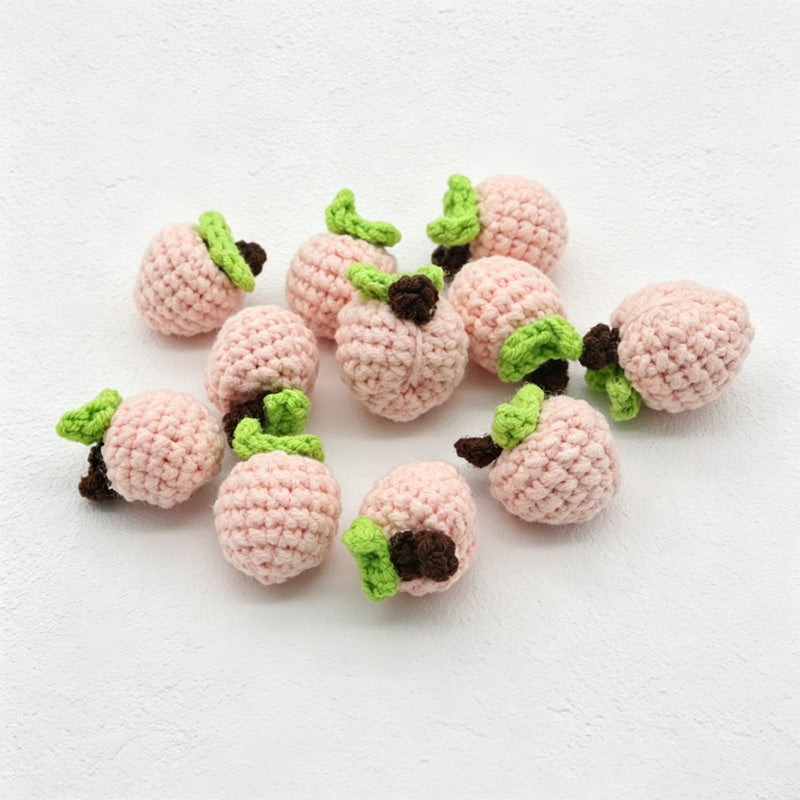 CouldNook Yarn Produce Accessory - Six Mini Fruit Shapes