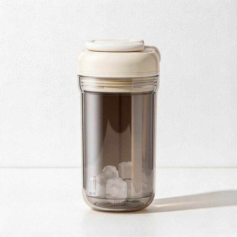CouldNook Ice-Making Cup - Clear Body and Press-Release Lid