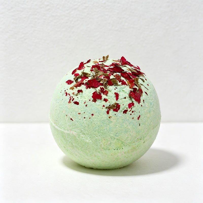 CouldNook Maria Rose Scent Bath Bomb - Red Botanical Sphere