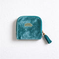 Velvet Jewelry Organizer with Six Inner Pockets