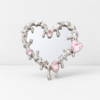 CouldNook Decorative Mirror Accessory - Sculpted Outlines And Ornamental Border Designs