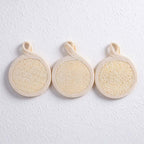 CouldNook Bath Scrubber Set - Textured Pads and Loofah Kit Choices
