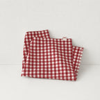 CouldNook Gingham Cotton Linen Placemat - Square Fabric Profile