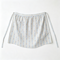 CouldNook Floral Drawstring Apron - Soft Gathered Waist Panel