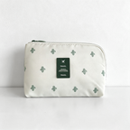 CouldNook Simple Printed Zip Organizer Bag - Tidy Daily Companion