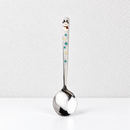 CouldNook Stainless Steel Dessert Spoon - Slender Long Handle