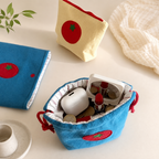CouldNook Drawstring Coin Purse - Tomato Patch Color Designs