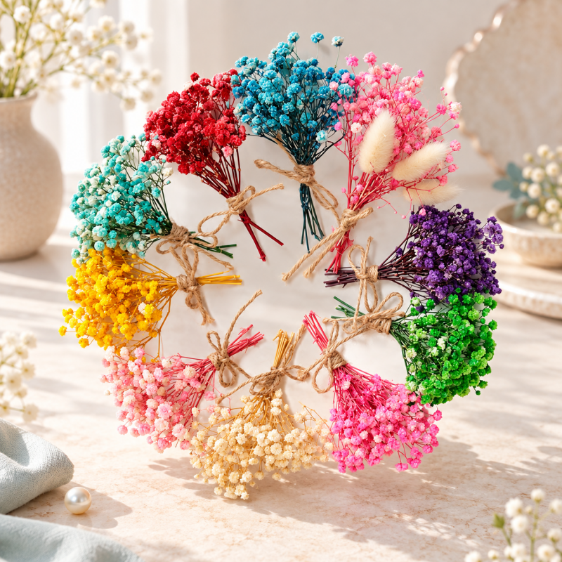 CouldNook Dried Flower Gift Bouquet - Mixed Botanical Styles