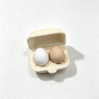 CouldNook Egg Fridge Magnet - Soft-Yolk Halves and Mini Egg Carton Options