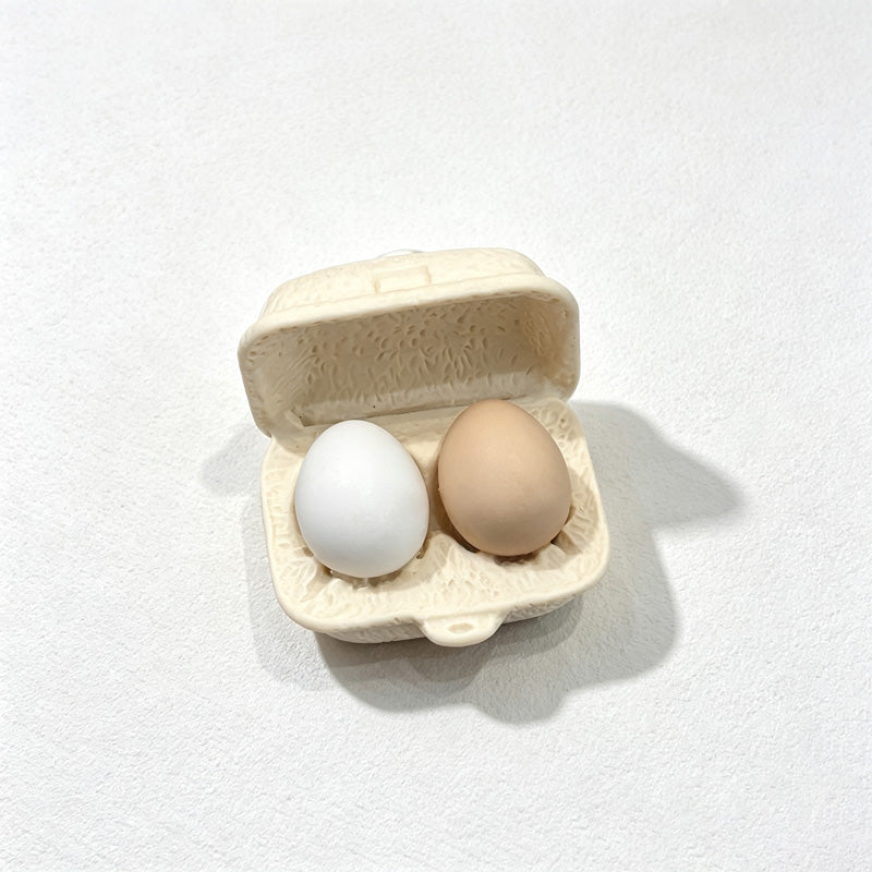 CouldNook Egg Fridge Magnet - Soft-Yolk Halves and Mini Egg Carton Options