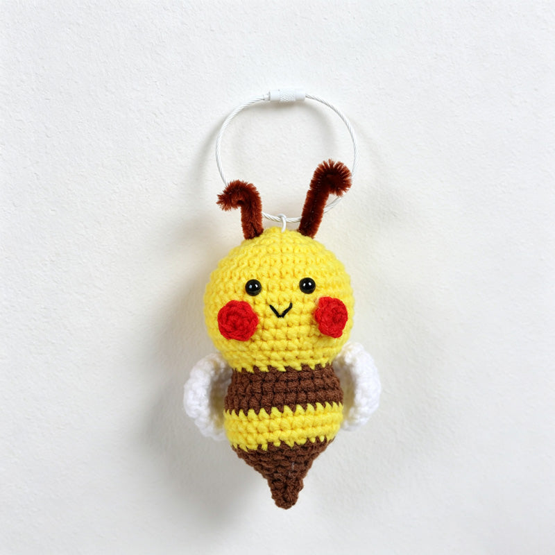 CouldNook Yarn Bee Doll Ornament - Plain and Clasp Options