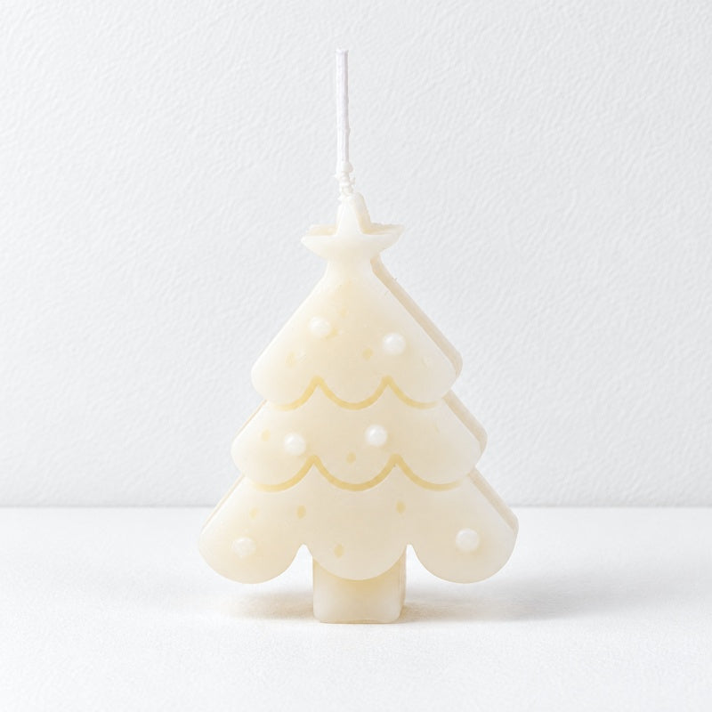 CouldNook Christmas Sculpted Candle - Festive Character Collection Accent