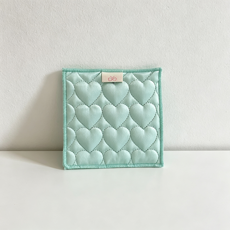 CouldNook Satin-Look Drink Coaster - Warm Table Accent