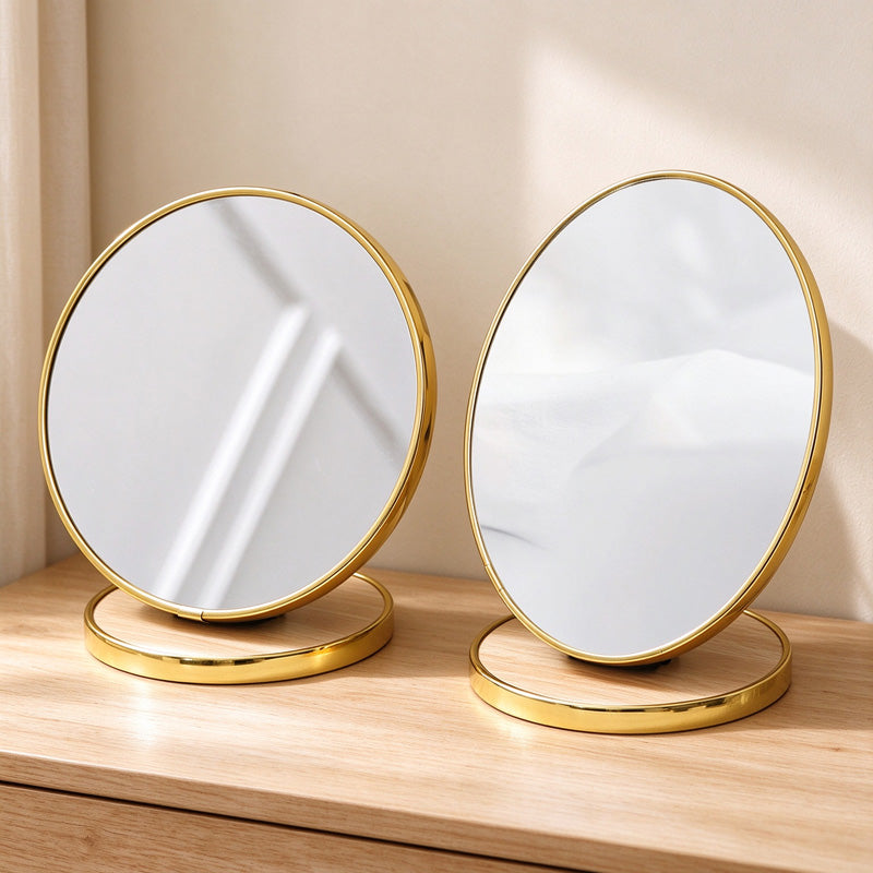 Animal Silhouette Tabletop Mirror with Fold-Out Support