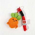 CouldNook Yarn Produce Keychain - Eight Vegetable Character Designs