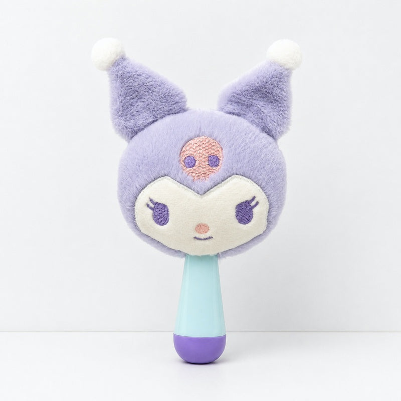 CouldNook Plush Cartoon Handheld Vanity Mirror - Animal Frame