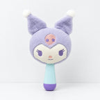 CouldNook Plush Cartoon Handheld Vanity Mirror - Animal Frame