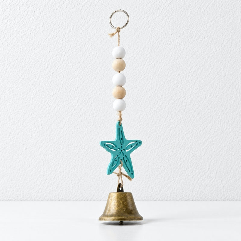 CouldNook Coastal Wind Chime - Sea Shapes Beads and Bells