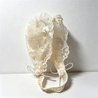 CouldNook Wide Hollow-Out Lace Headband - Aesthetic Floral Hair Accessory
