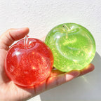 CouldNook Apple Squeeze Toy - Translucent Fruit Shape