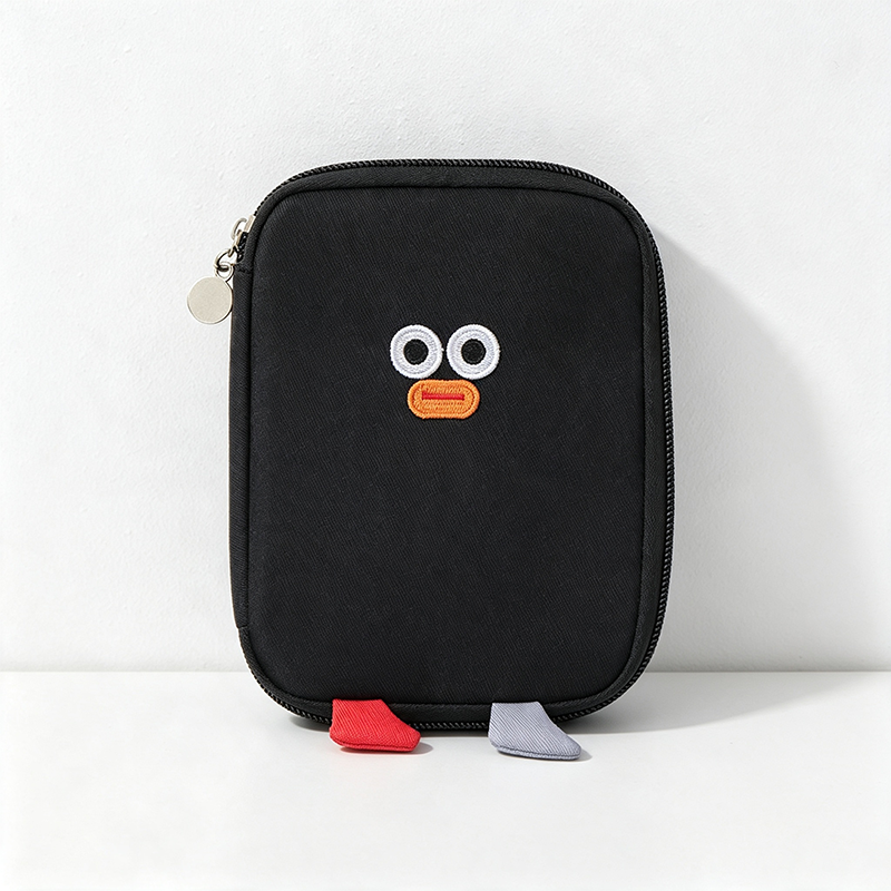 CouldNook Cartoon Animal Travel Passport Wallet - Interior Card Slots