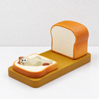 CouldNook Cat Phone Stand - Resting Figures and Book or Bakery Shapes