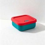 CouldNook Silicone Food Storage Container - Square Ventilated Lid