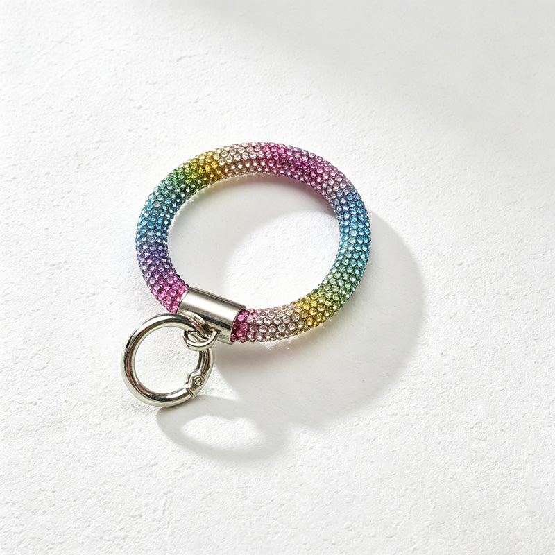 CouldNook Rhinestones Set Phone Strap with Rounded Links