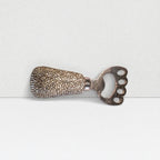 CouldNook Rhinestone Paw‑Shaped Bottle Opener‑Magnetic Fridge Mount