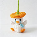 CouldNook Yarn Duck Hanging Ornament - Seasonal Costume Details