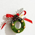 Pinecone Calla Mini Wreath