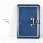 CouldNook A5 Business Notebook - Vintage Metal Clasp Collection