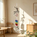 CouldNook Heart Suncatcher - Reindeer Mushroom Or Tree Upper Motifs