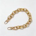 CouldNook Leaf Print Phone Wrist Strap - Braided Chain Loop