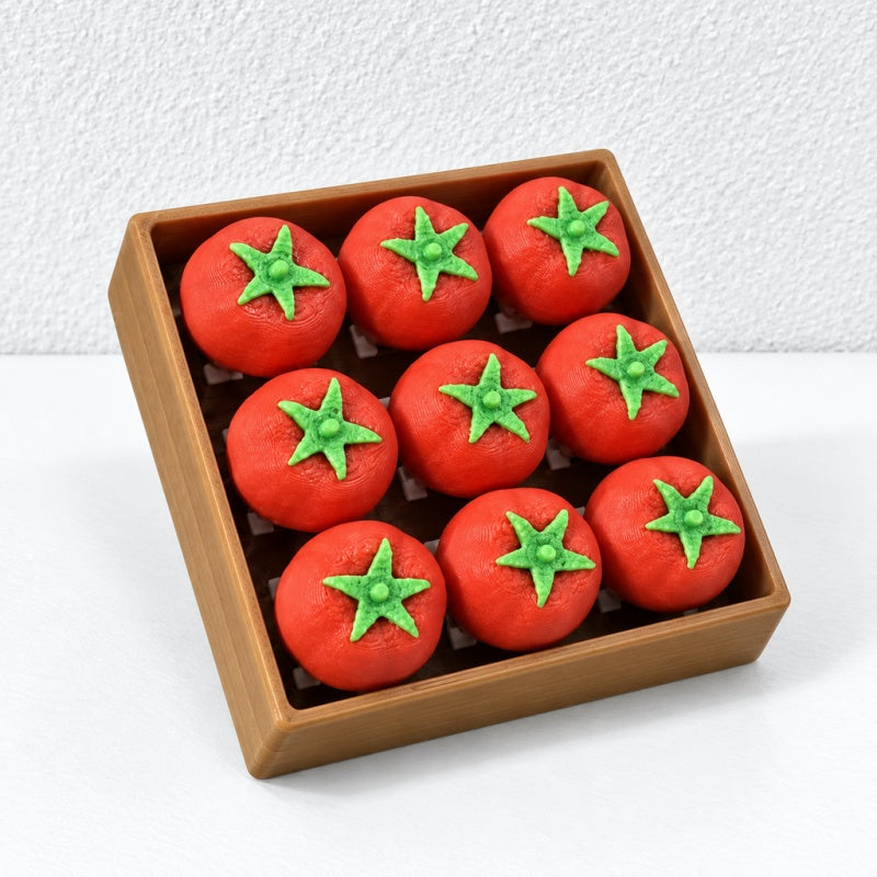 CouldNook Novelty Clicker Toy - Food-Shaped Buttons And Grid Designs
