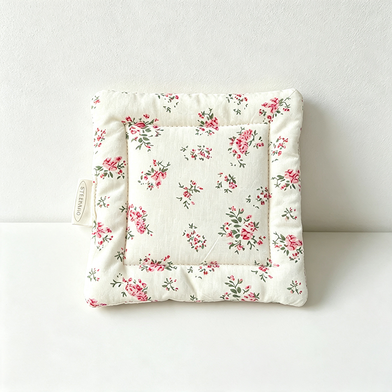CouldNook Floral Quilted Rectangle Kitchen Pad - Thoughtful Travel Companion